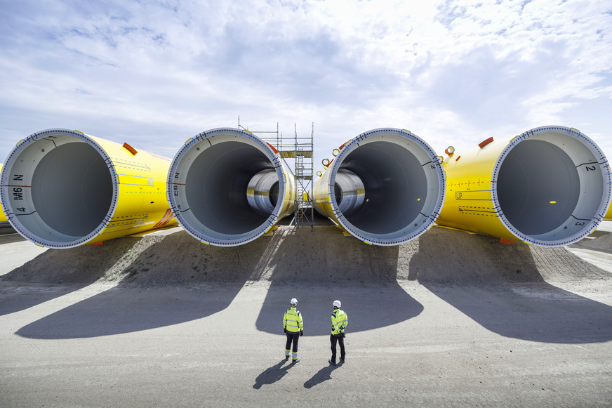 Gründungssäulen für Anlagen mit über 10 Megawatt – zuerst für Hollandse Kust Zuid