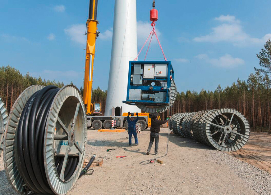 Kabel im Windpark als neue Stellschraube für Effizienz