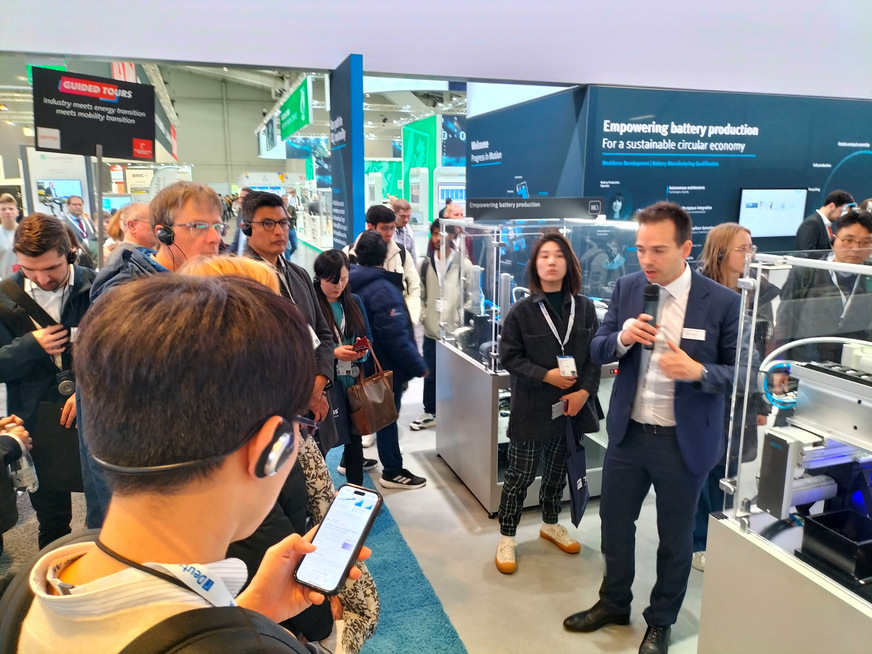 … und eines Verfahrens zur Batterieproduktion mit immer weniger Abfall und&nbsp; immer höherer Recyclingquote.