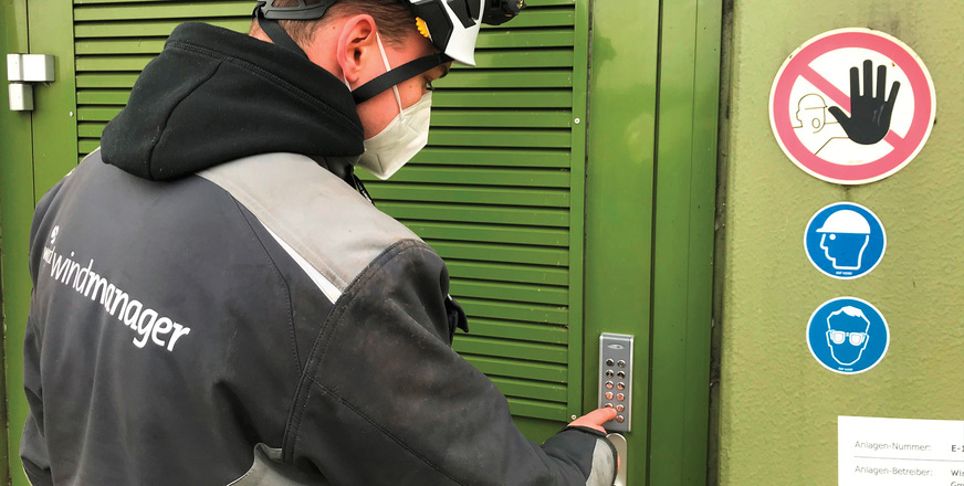 Die digitale Zutrittskontrolle von Timm erhöht die physische Sicherheit.