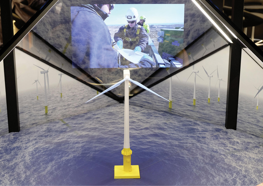 Wie hier in Halle B6 bei Polytech 2018 wird auch in diesem Jahr Offshore eine wichtige Rolle spielen. Diesmal sind sogar deutlich mehr Offshore-Aussteller am Start.