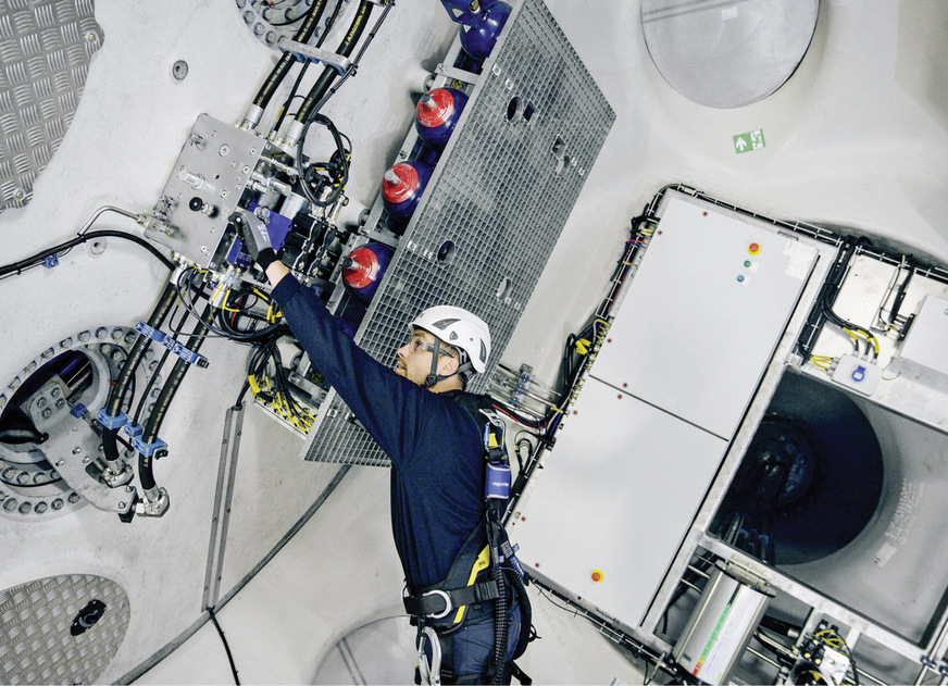 Geräumige Bedingungen für den Wartungs- und Instandhaltungsservice in den neuen Großanlagen