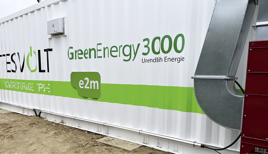 Die Speicherkapazität in Großschirma wird ­separat vermarktet.