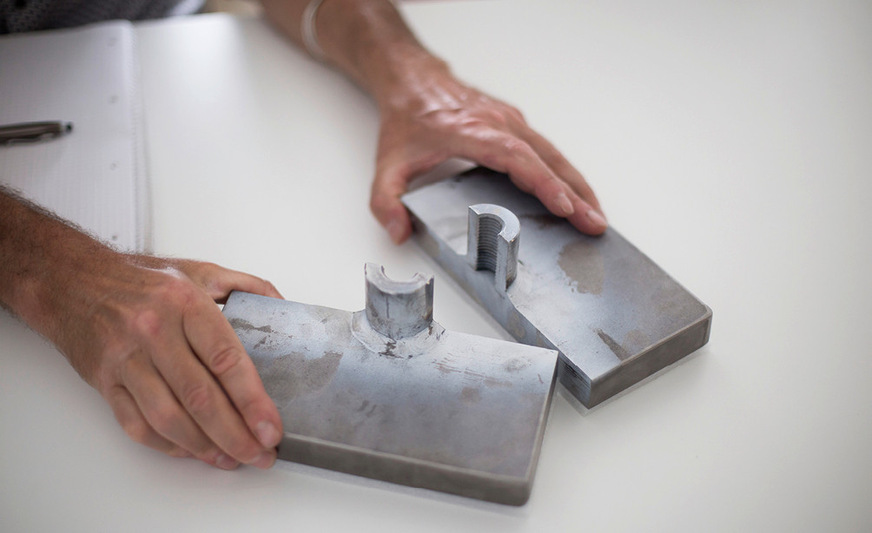 Anschweißkonstruktion für Turmeinbauten im Modell von PE Concepts