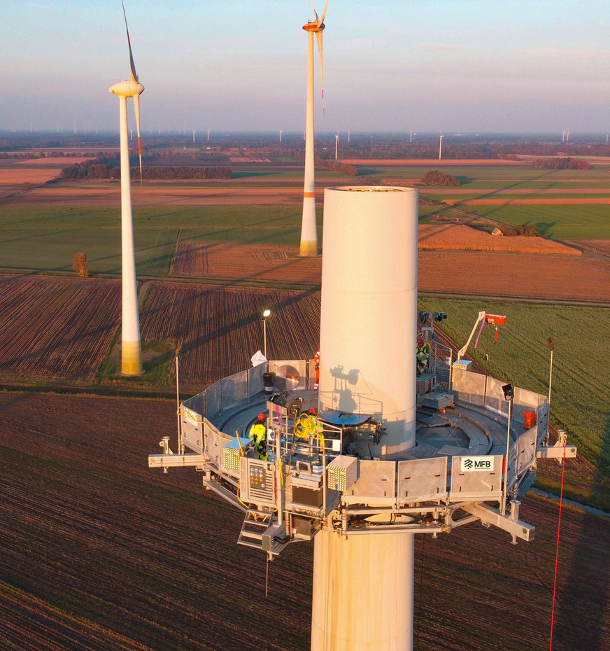 …&nbsp;Turm-Säge-Bühne von MFB …