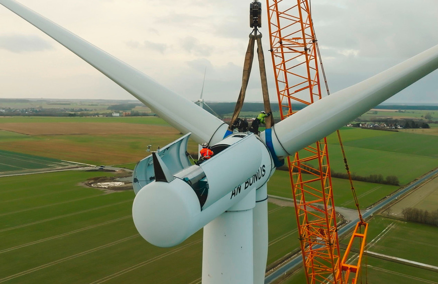 Repowering-Windpark Papenrode 2025 von PNE