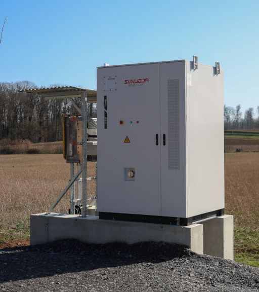 Der Speicher optimiert nicht nur den Eigenverbrauch, sondern schneidet auch Lastspitzen ab.