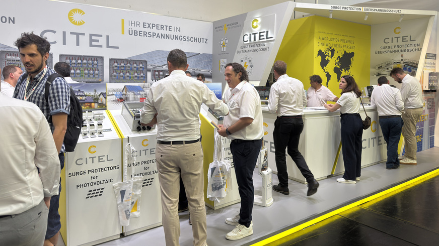 Messestand von Citel