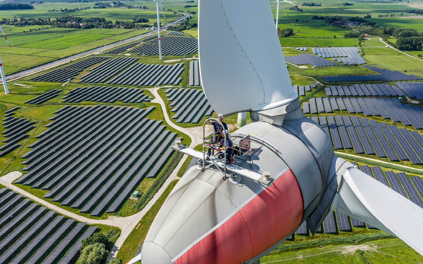 Betriebsführung für einen Hybridpark durch Deutsche Windguard