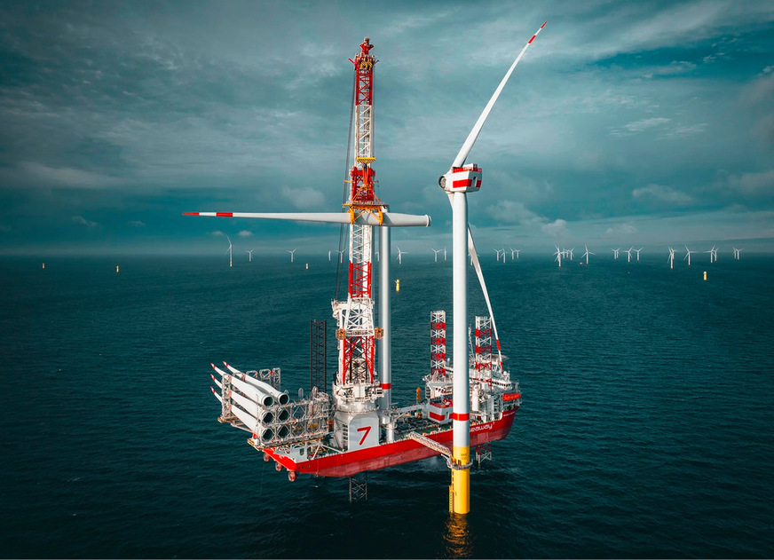 Borkum Riffgrund 3 ist mit über 900 MW derzeit einer der größten Offshore-Parks.