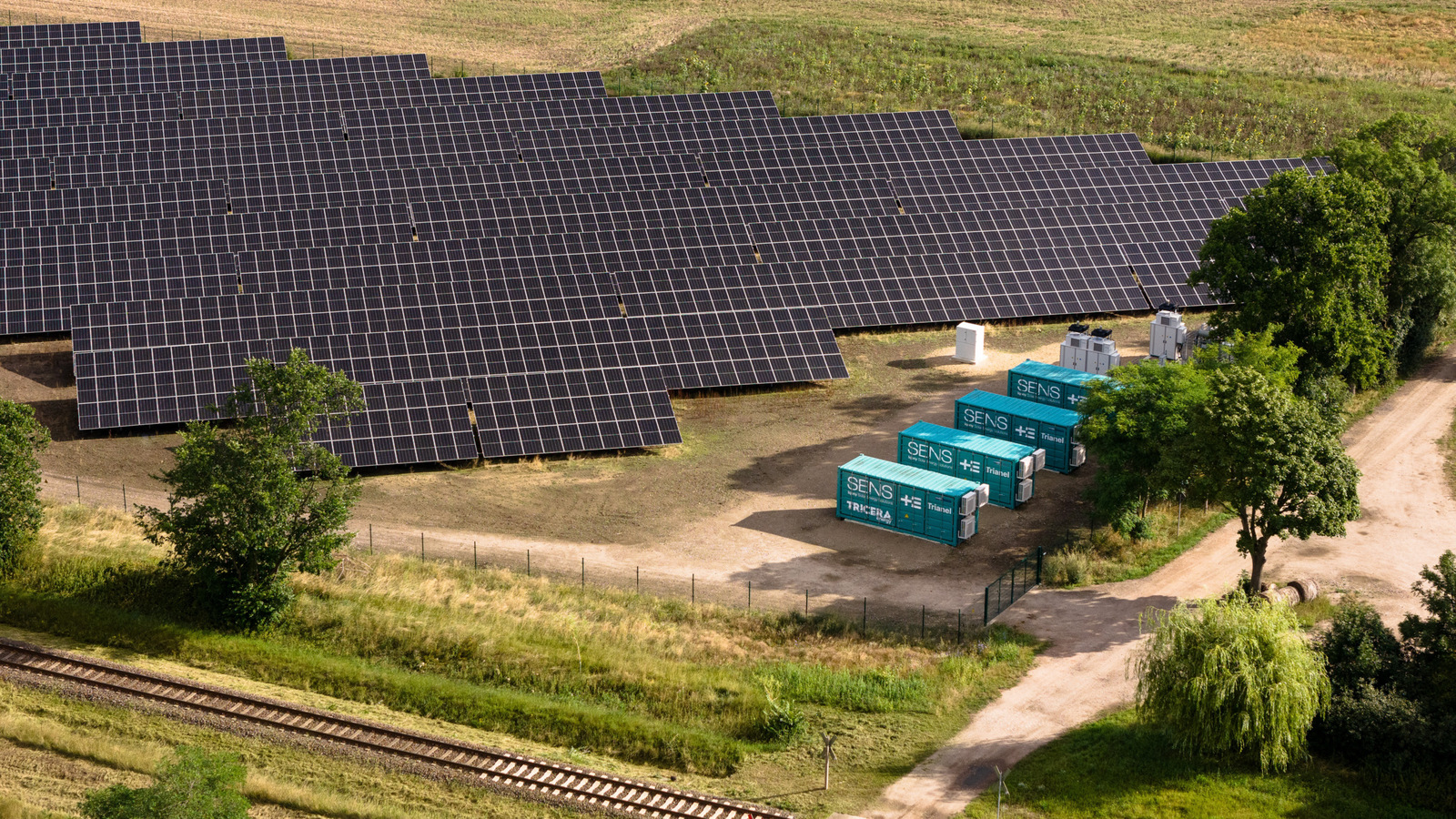 Projetos de inovação Trianel: Parque solar Letschin - © Trianel