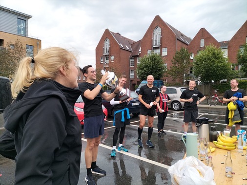 Siegerehrung beim Husumer Windlauf 2021