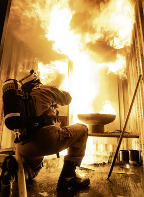 Brandübung bei Rely on Nutec in Bremerhaven