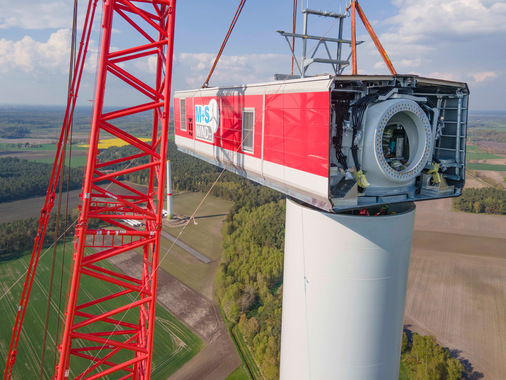 April 2022, Hämelhausen – die erste E-160-Kundenanlage