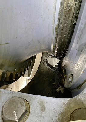 Rotorlager-Anomalie, vom ­Turbit-System erkannt