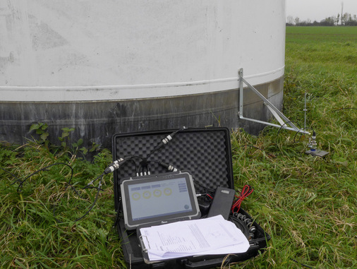 GfM nimmt Fundamentmessungen vor, um Abweichungen und Auffälligkeiten festzustellen.