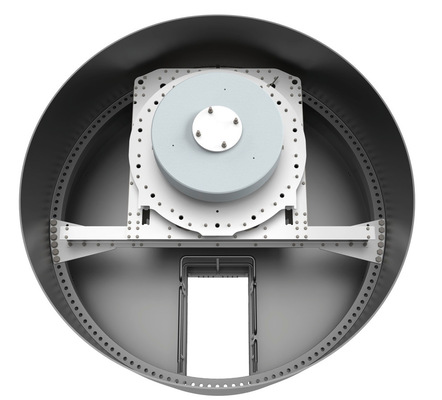Impulsdämpfer von ESM im Turm – hier im Querschnitt