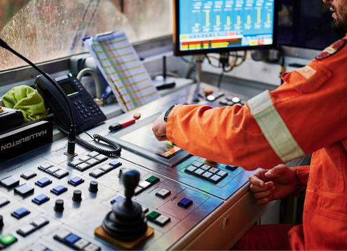 Überwachung der Arbeiten auf der Baustelle in Dettenheim
