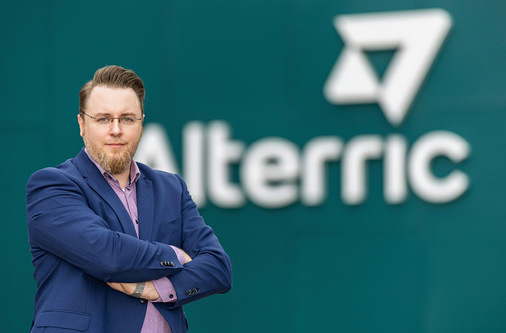 Uwe Goldenstein, Security Officer bei Alterric