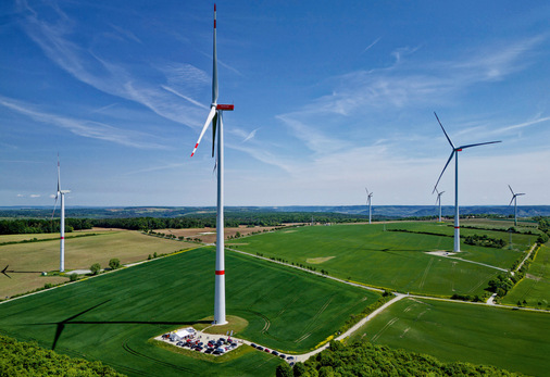 Repowering-Projekt Windpark Coppanz in Thüringen, Eröffnung 2025