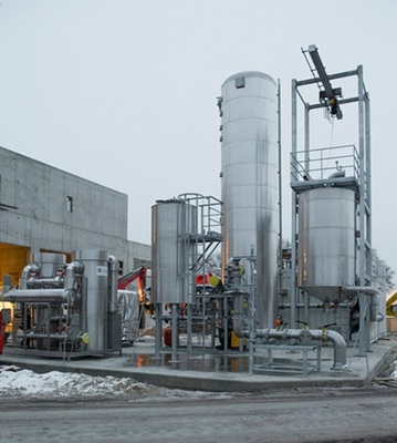 Die Groß-Anlage in Werlte 