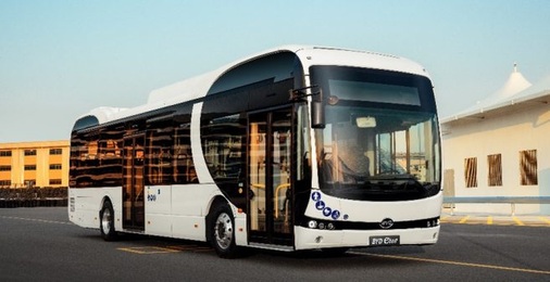 22 BYD-Elektrobusse haben den Weg nach Deutschland geschafft.