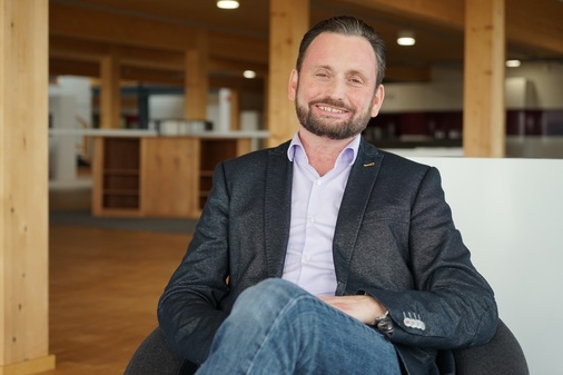 Björn Broda, Bereichsleiter „Corporate Strategy, Communications &amp; Public Affairs“ bei der Juwi-Gruppe 