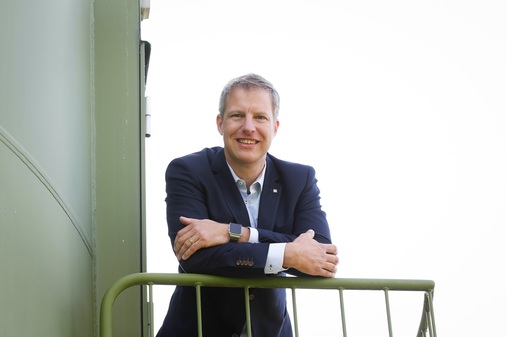 Ralf Voßhenrich von der Firma Hagedorn.