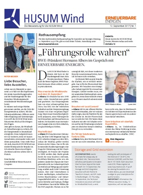 Husum Wind Messezeitung