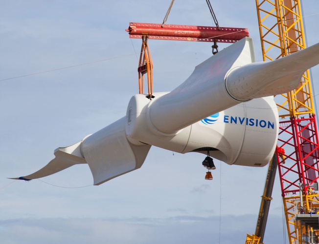 Zweiflügler mit speziellem Design für das Forschungsprojekt Ecoswing. 