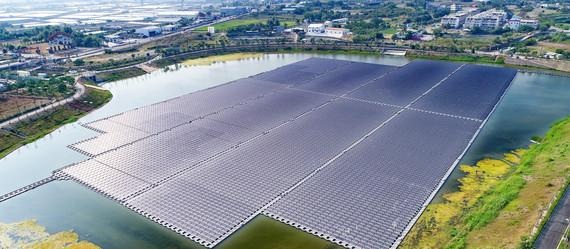 4,2-MW-Schwimmsolarpark in Kaohsiung. - © JNV 4,2-MW-Schwimmsolarpark in Kaohsiung. - © JNV