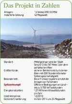 Windpark Senj auf einen Blick | Besonderheiten und Eckdaten des Projekts Senj.