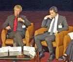 Stephan Rieke von Etogas (links) und Andreas Müller, Bundesnetzagentur.