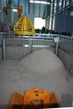 TTH_2 | Das erste Testobjekt der TTH-Grube wird dieses maßstabgetreue verkleinerte Modell eines neuartigen Fundamentschuhs des Herstellers Vallourec sein.