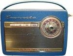 Altes Nordmende-Radio. Wunderschön, damals noch in Deutschland produziert: Tragbares Transistorradio 
   Transita aus den 1960er Jahren. Nordmende existierte 1923 bis Ende der 80er.