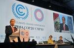 UN-Klimakonferenz 2014 in Lima. In diesem Jahr soll in Paris ein Klimavertrag unterschrieben werden. - © Foto: Eleghh