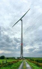 Die Skywind-Anlage sorgte schon zur Husum Wind 2015 für Aufsehen.