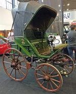 Das Flocken-Elektroauto von 1888 ist nicht gerade ein Tesla. - © Foto: Karsten Schröder Das Flocken-Elektroauto von 1888 ist nicht gerade ein Tesla. - © Foto: Karsten Schröder