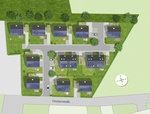 Effizienzhaus Siedlung Augsburg Plan | Die Dächer der gebäude sind nach Süden ausgerichtet, so dass sie optimal sind, um einen möglichst hohen Photovoltaikertrag zu erreichen. - © BayWa Effizienzhaus Siedlung Augsburg Plan | Die Dächer der gebäude sind nach Süden ausgerichtet, so dass sie optimal sind, um einen möglichst hohen Photovoltaikertrag zu erreichen. - © BayWa