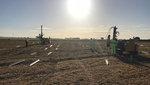 Spanien Solarpark Installation | Auch bei Baywa re gehen die Arbeiten am Solarpark Don Rodrigo voran.