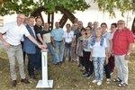 Blechhammer Saarbrücken, Jägersfreude Inbetriebnahme | Die Einbindug der Bürger war von Anfang an ein wichtiges Anliegen der Montan Solar. Zusammen mit Anwohnern hat das Unternehmen die Anlage auch in Betrieb genommen. - © Montan Solar