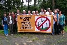 Demo gegen Windkraft - die Energiewende gelingt nur gemeinsam mit den Bürgern.