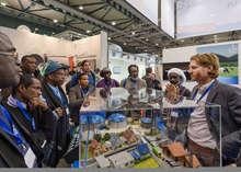 Biogasmesse 2015 in Bremen. Internationales Interesse an dem Thema erwacht, unter anderem in China und Indien.