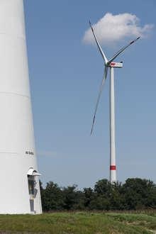 N131/3000 | Die Binnenlandwindenergieanlage N131/3000: Windpark Hollich-Sellen in Nordrhein-Westfalen: Inzwischen ist N131 auch als 3,6-MW-Variante erhältlich. - © Nordex