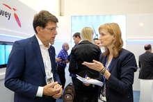 Henk Lagerweij im Gespräch mit der Autorin dieses Textes.