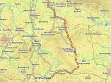 südlink 1 | Südlink, Variante durch Westthüringen - nördlicher Teil