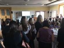 Riesenandrang: Treffen des Global Womens Network for the Energy Transition.