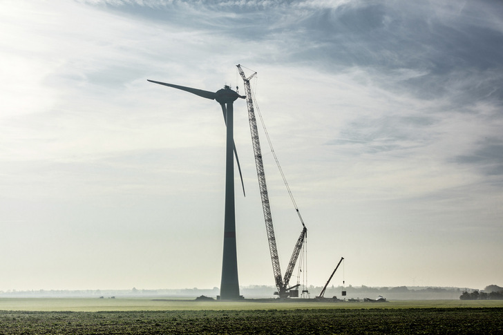 Der Ausbau der Windkraft gewinnt an Fahrt. - © Foto: Energiequelle GmbH
