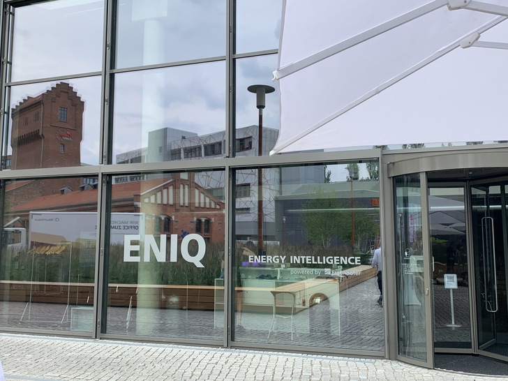 Das Fraunhofer-Schaufenster ENIQ – neu auf dem Euref-Campus in Berlin-Schöneberg. - © Nicole Weinhold
