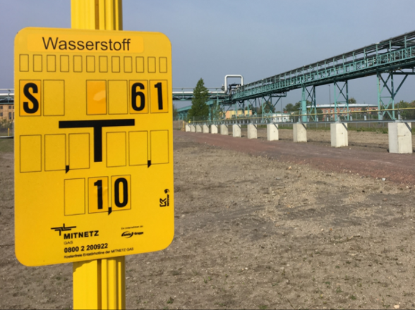 Das Forschungsprojekt H2-Netz kann besichtigt werden.